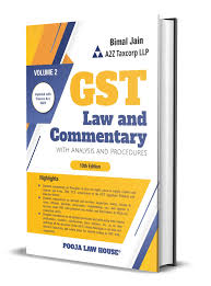 Pooja Law House GST Law and Commentary with Analysis and Procedures (Set of 4 Volumes) - 10th Edition 2025