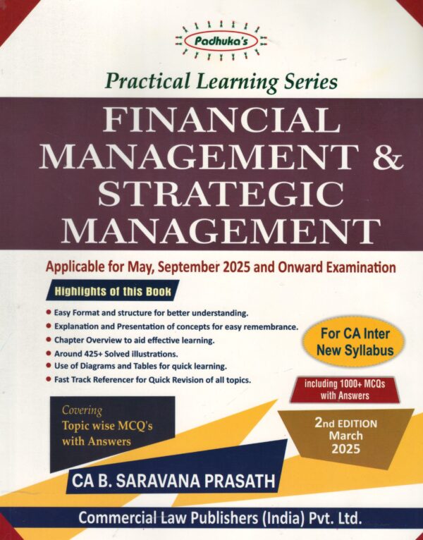 Commercial's Practical learning series Financial management & strategic management - 2nd Edition 2025