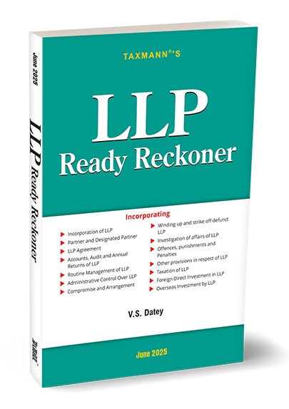 Taxamann's LLP Ready Reckoner - Edition 2025