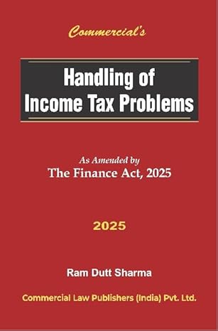 Commercial's Handling of Income Tax Problems - Edition 2025