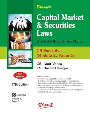 Bharat's Capital Market and Securities Laws (Paper-5) For June & December 2025 - 17th Edition 2025