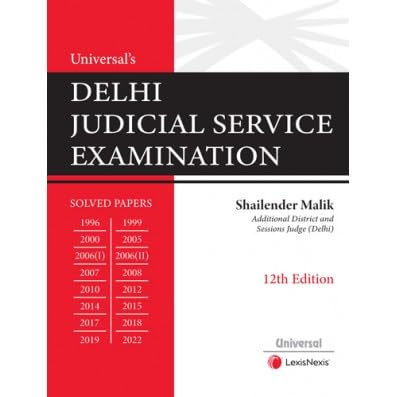 Universal’s Delhi Judicial Service Examination - 12th Edition 2024
