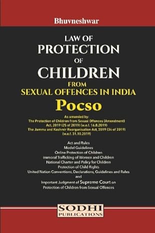 Sodhi's Law of Protection of Children From Sexual Offences In India POCSO - Edition 2025