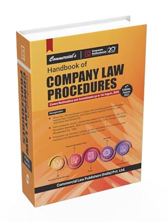 Commercial's Handbook Of Company Law Procedures - 6th Edition 2025
