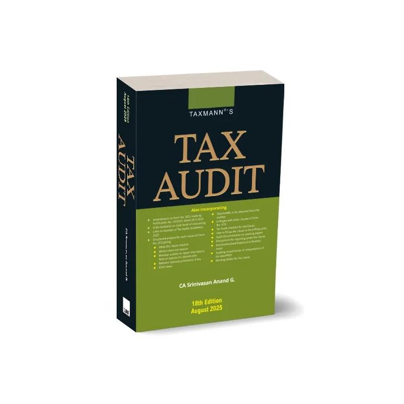 Taxmann's Tax Audit - 18th Edition 2025