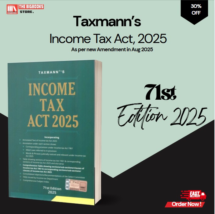 Taxmann's Income Tax Act 2025 - 71st Edition 2025