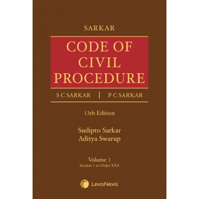 Sarkar's Code of Civil Procedure (Set of 2 Vols) - 13th Edition 2022