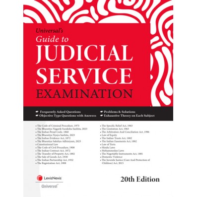 Universal's Guide to Judicial Service Examination - 20th Edition 2025