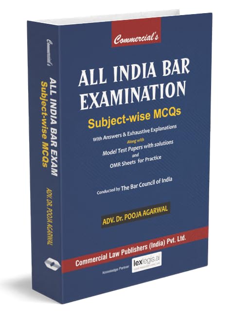 Commercial's All India Bar Examination Subject wise MCQs For 2025