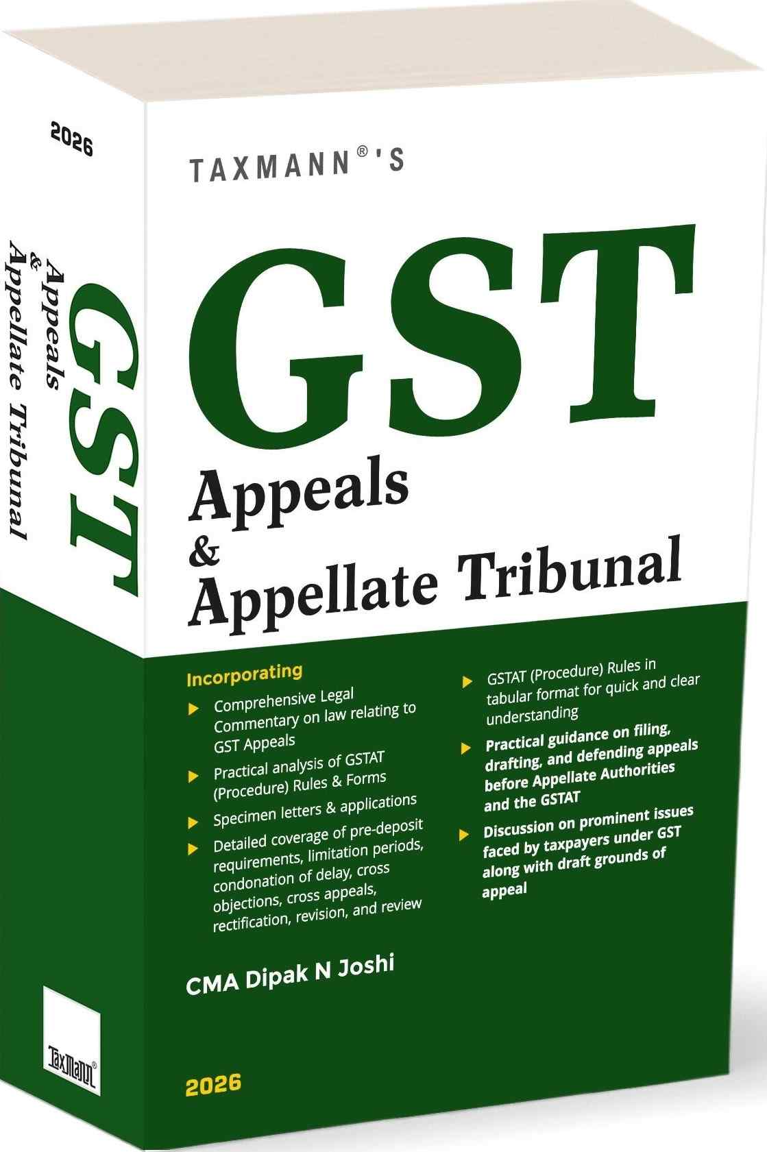 Taxmann's GST Appeals & Appellate Tribunal - Edition 2026