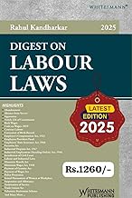 Whitesmann's Digest on Labour Laws -1st Edition 2025