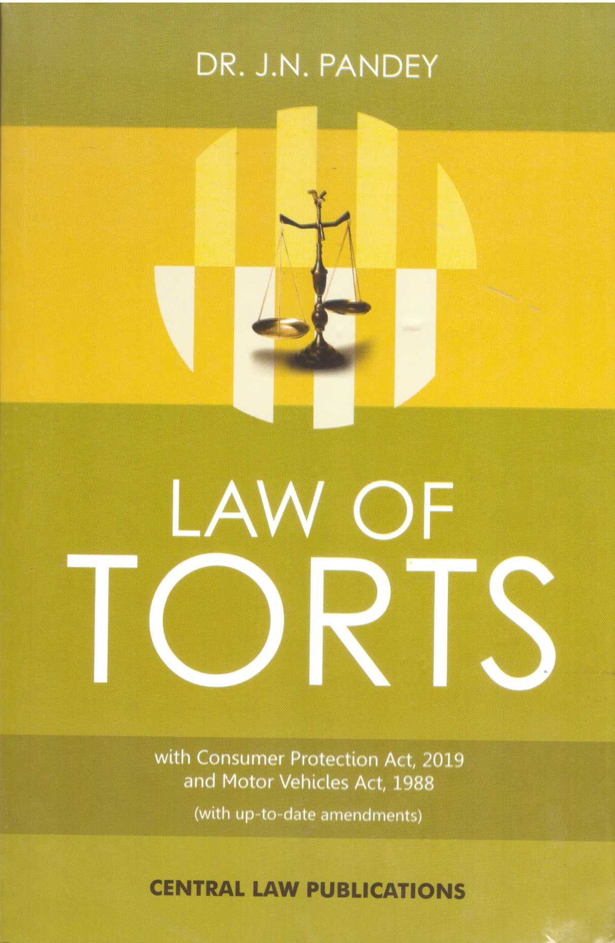 CLP's Law Of Torts with Consumer Protection Act - 11th Edition 2026