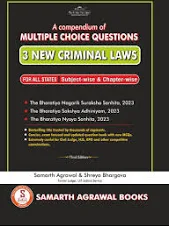 Samarath's A Compendium of Multiple Choice Questions on 3 New Criminal Laws- 3rd Edition