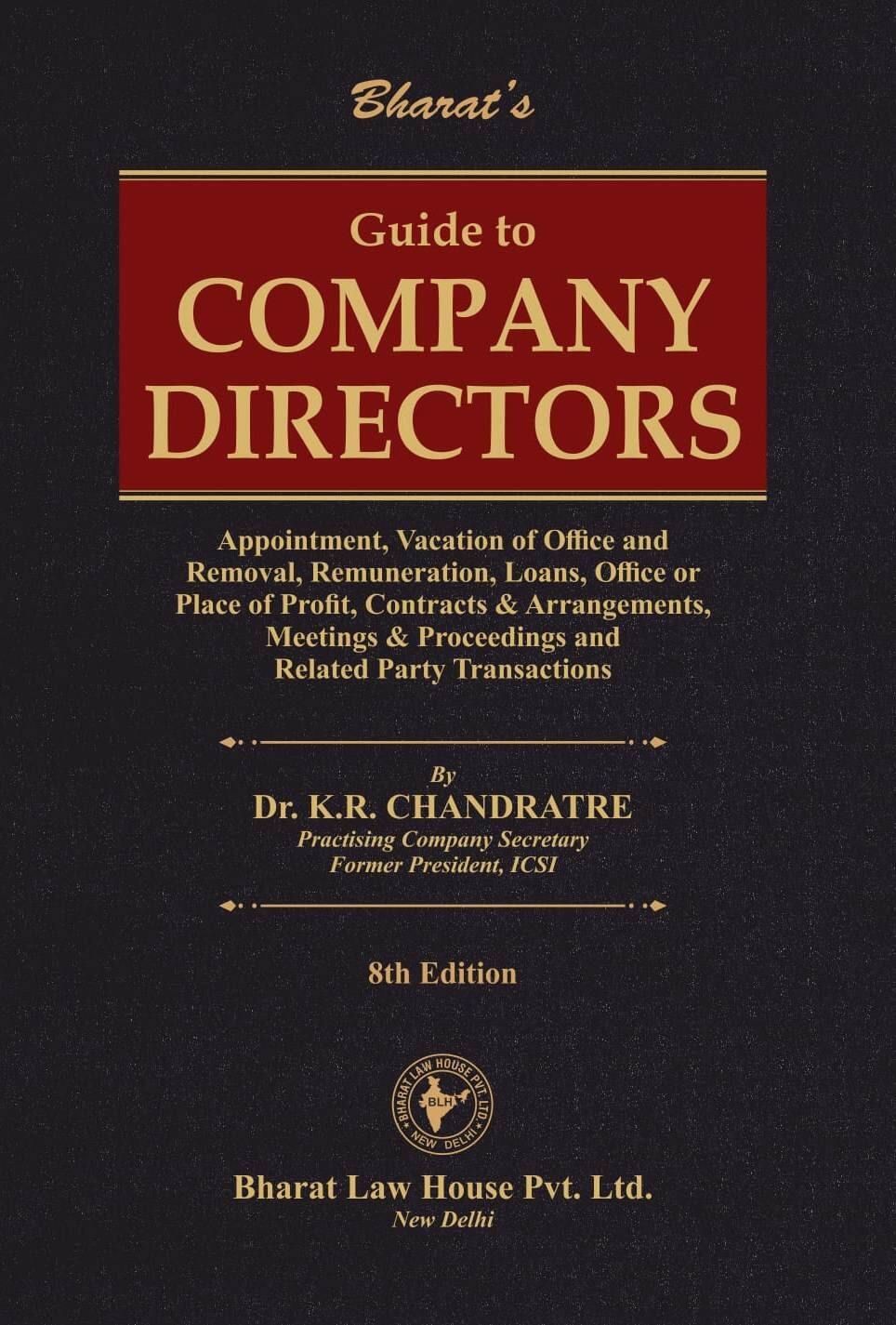 Bharat Guide to Company Directors 8th Edition 2026 | Corporate Law Book