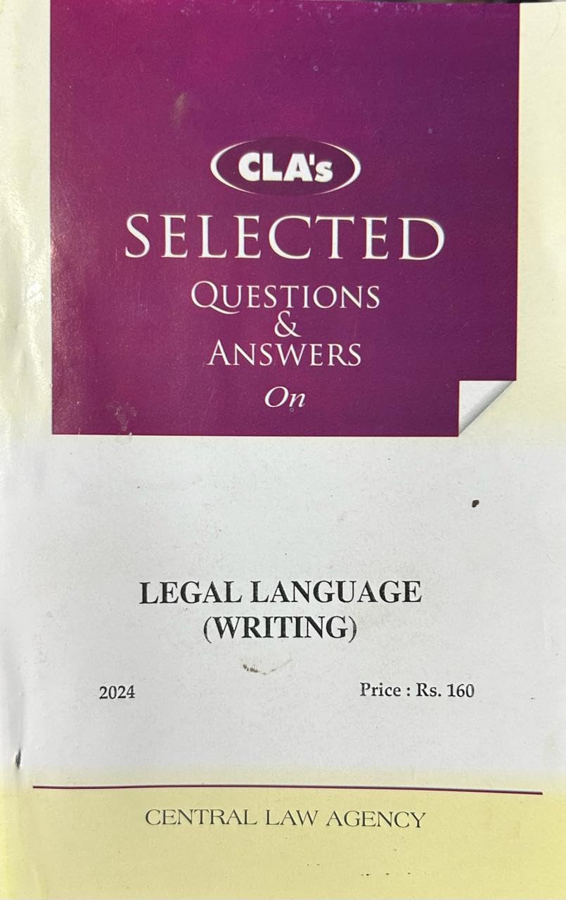 CLA's Selected Q&A on Legal Language writing 2023 - Edition 2026