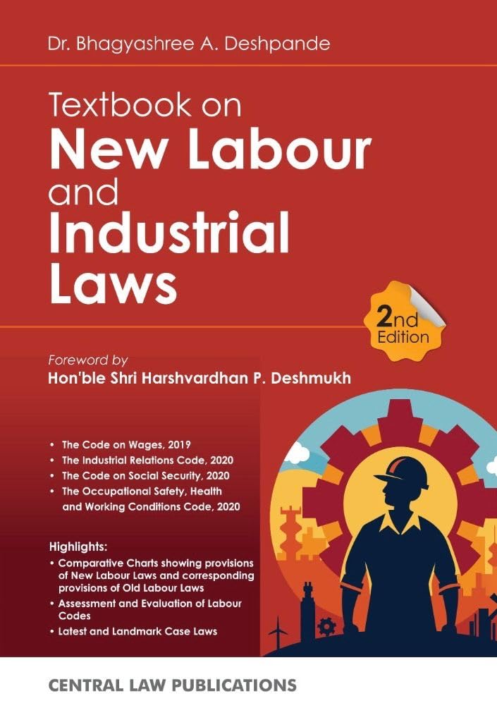 CLP's Textbook on new labour and industrial laws - 2nd Ediiton 2026 CLP's Textbook on new labour and industrial laws - 2nd Ediiton 2026