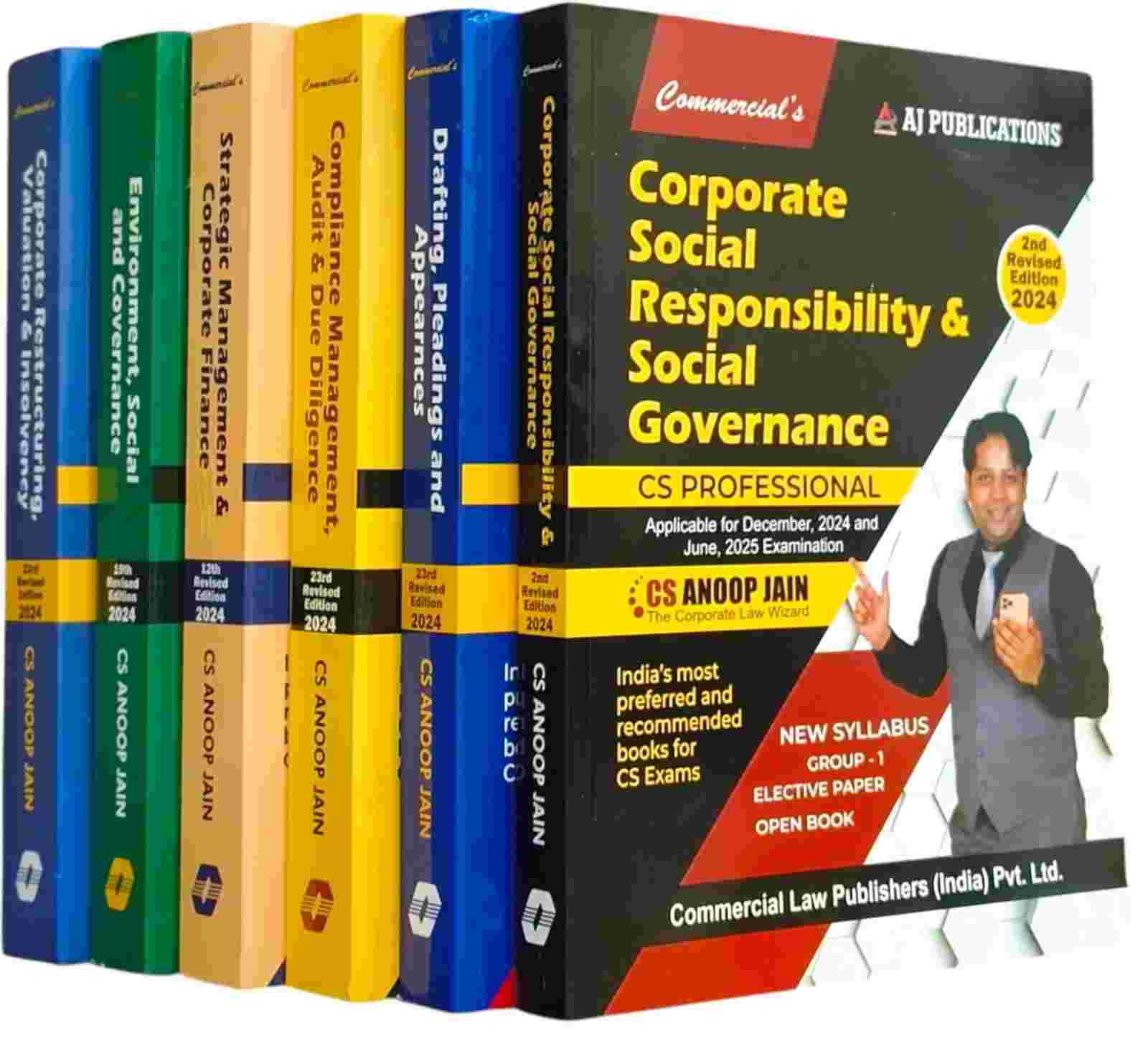Commercial's Corporate Social Responsibility & Sicial, Drafting Pleadings and , Compliance Management Audit &, Strategic Management & C, Environment Social and , Corporate Restructuring Valuation & Insolvency - Edition 2026 Commercial's Corporate Social Responsibility & Sicial, Drafting Pleadings and , Compliance Management Audit &, Strategic Management & C, Environment Social and , Corporate Restructuring Valuation & Insolvency - Edition 2026