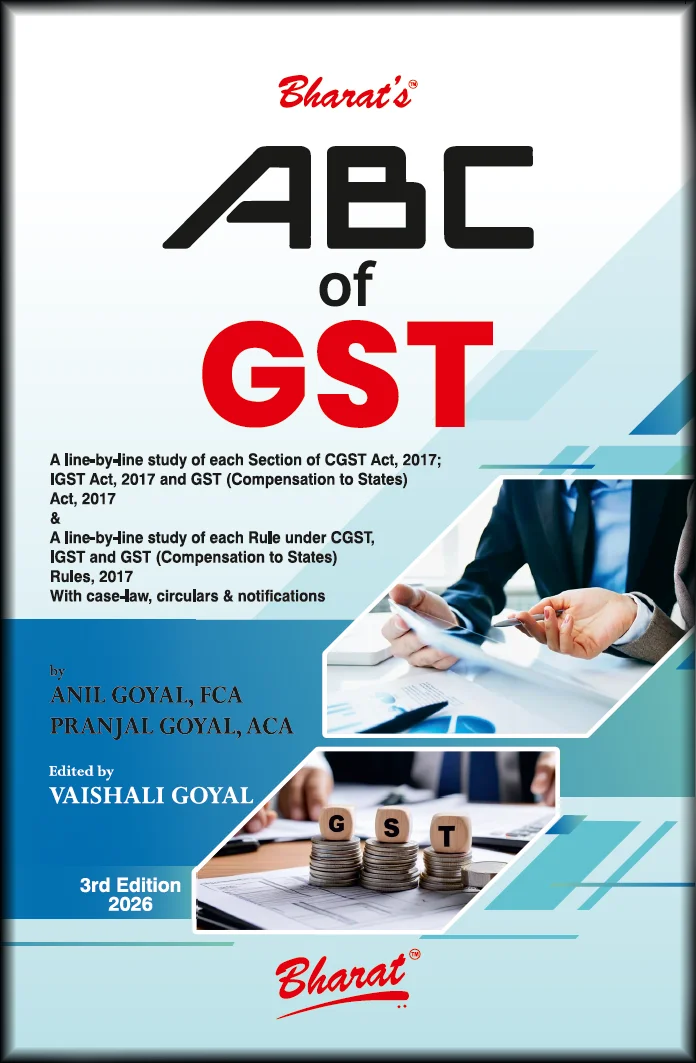 Bhrat's ABC of GST – 3rd Edition 2026