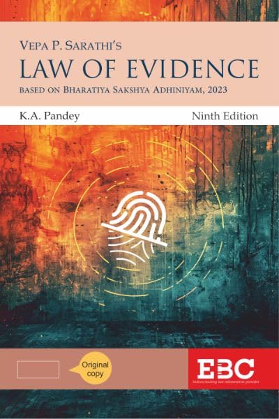 EBC's Law of Evidence ( Bsa ) - 9th Edition 2026 EBC's Law of Evidence ( Bsa ) - 9th Edition 2026