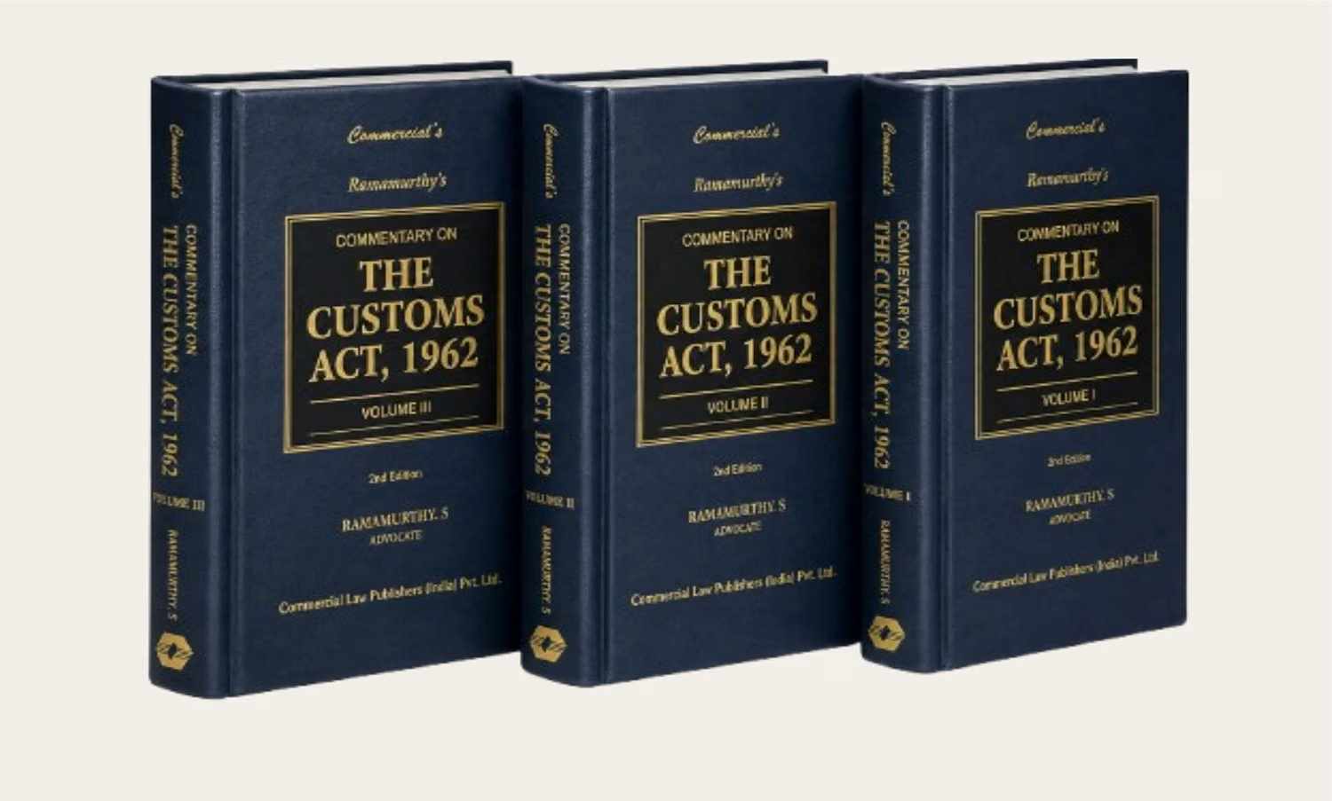 Commercial's Ramamurthy's Commentary On The Customs Act, 1962 (Set Of 3 Vols.) - 2nd Edition 2026
