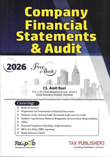 Tax's Company Financial Statements & Audit - Edition 2026 Tax's Company Financial Statements & Audit - Edition 2026