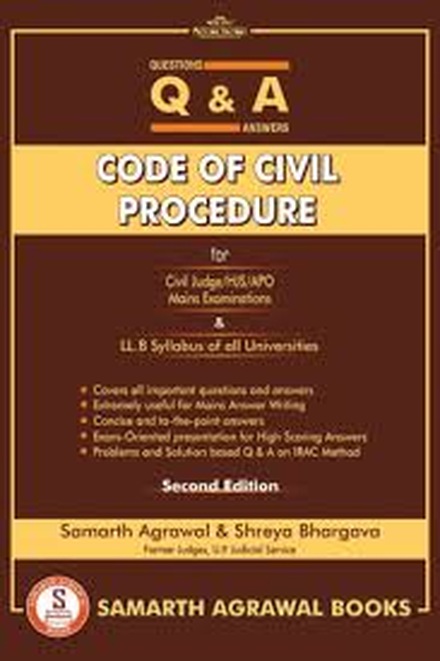 Samarth's Questions and Answers: Code of Civil Procedure - 2nd Edition 2026 Samarth's Questions and Answers: Code of Civil Procedure - 2nd Edition 2026